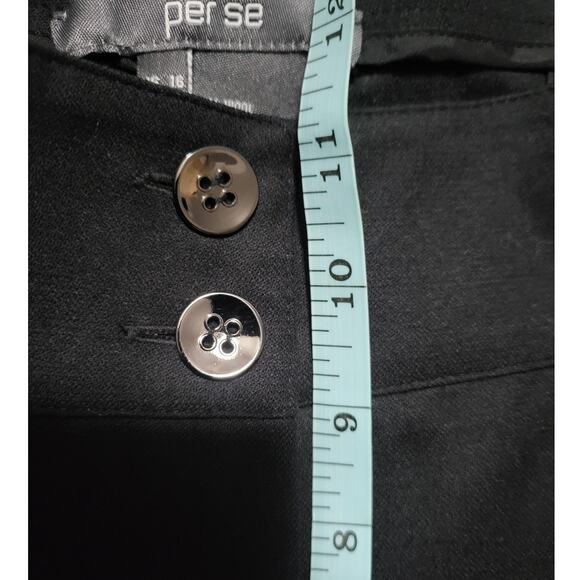 Per Se Black Wool Dress Pants/Trousers - US 16/UK 18 - NEW - Picture 8 of 9